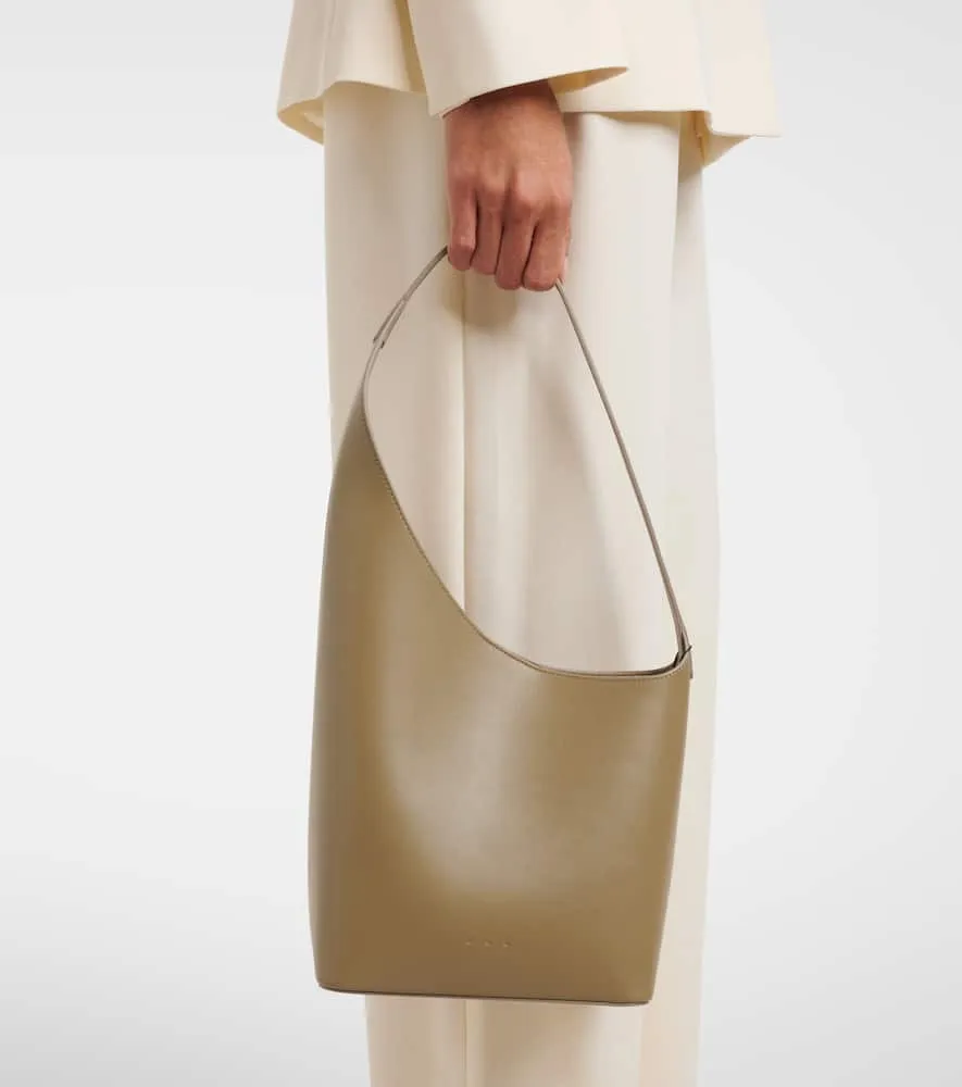 Aesther Ekme Demi Lune Small leather tote bag