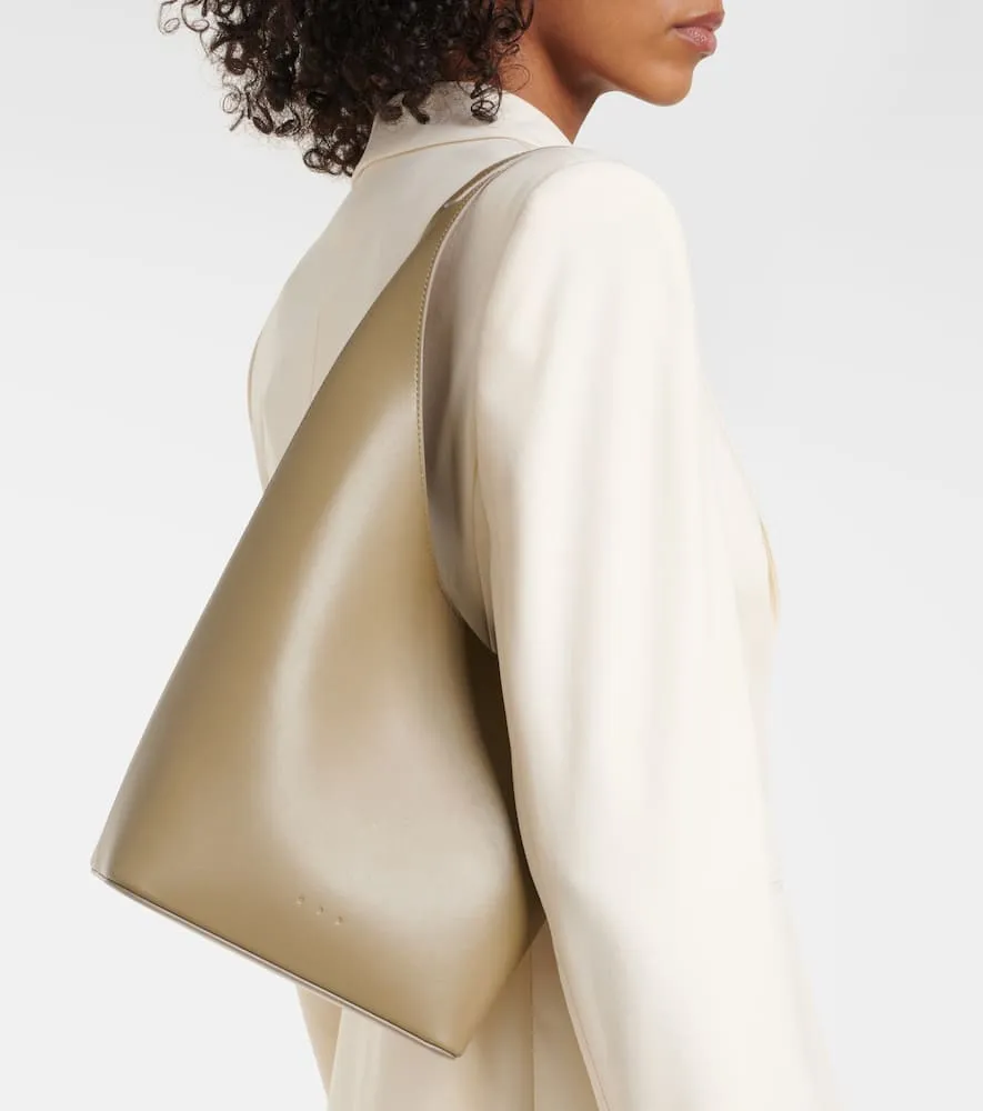 Aesther Ekme Demi Lune Small leather tote bag