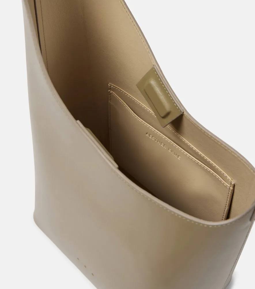 Aesther Ekme Demi Lune Small leather tote bag