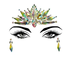 Aquarius Face Gem Stickers