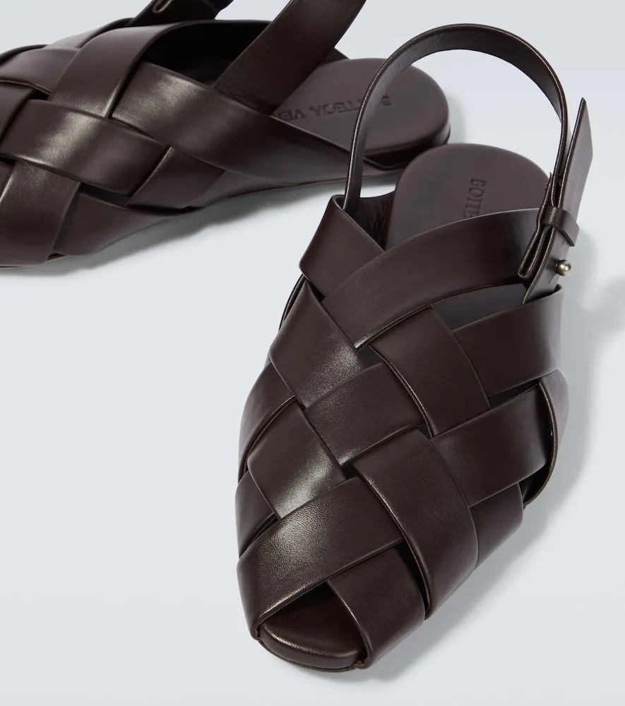 Bottega Veneta Alfie leather slippers