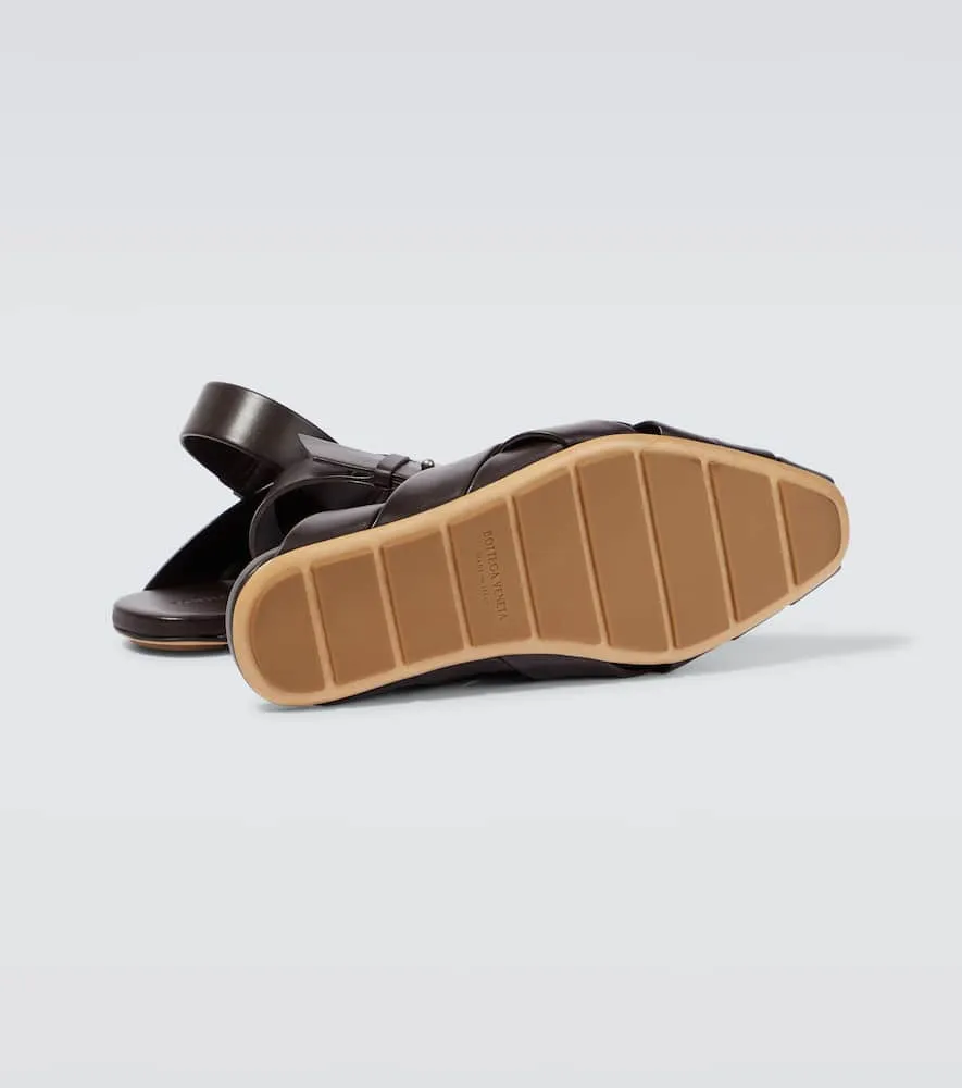 Bottega Veneta Alfie leather slippers