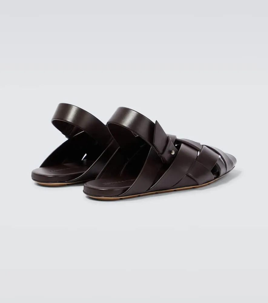 Bottega Veneta Alfie leather slippers