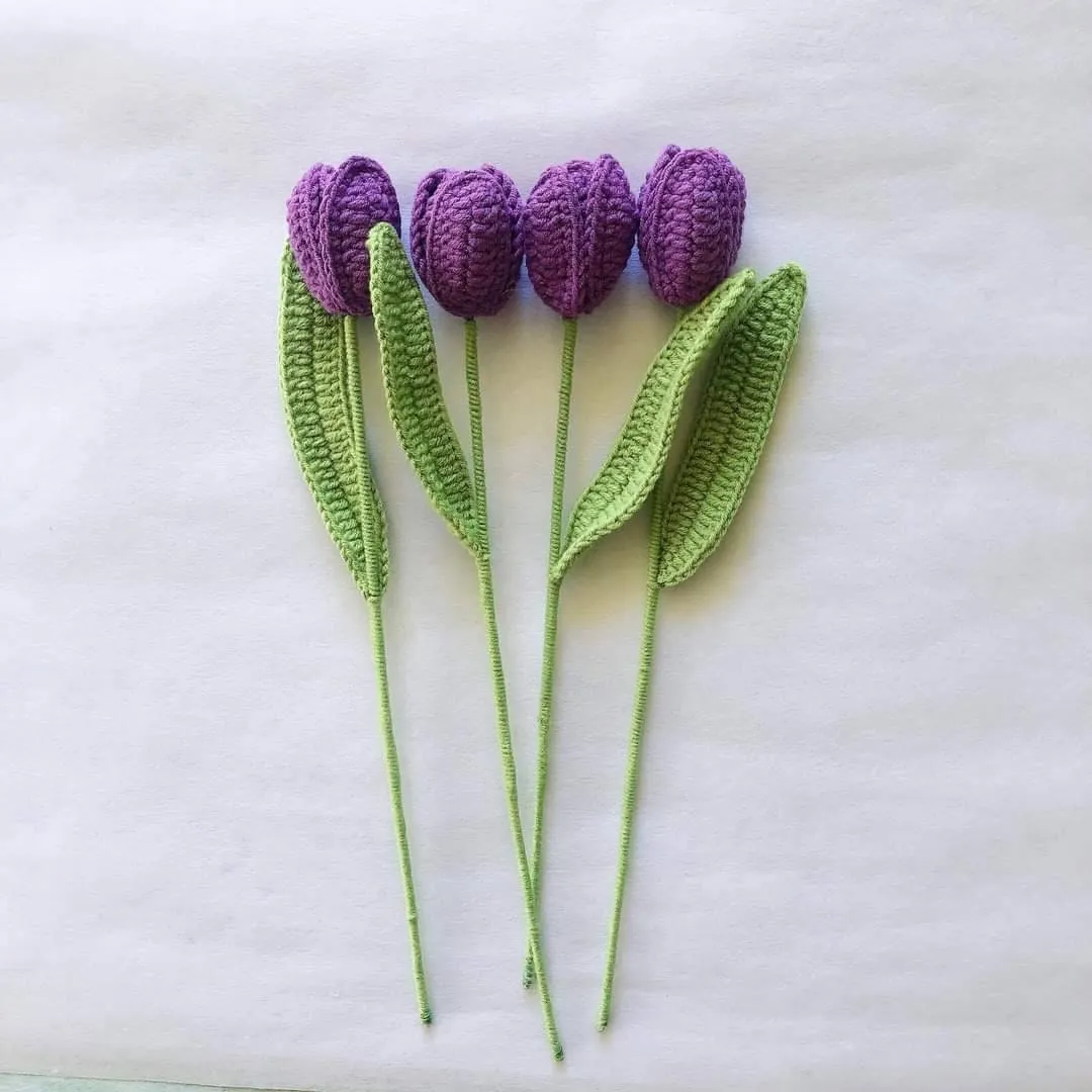 Crochet Tulip With Petals