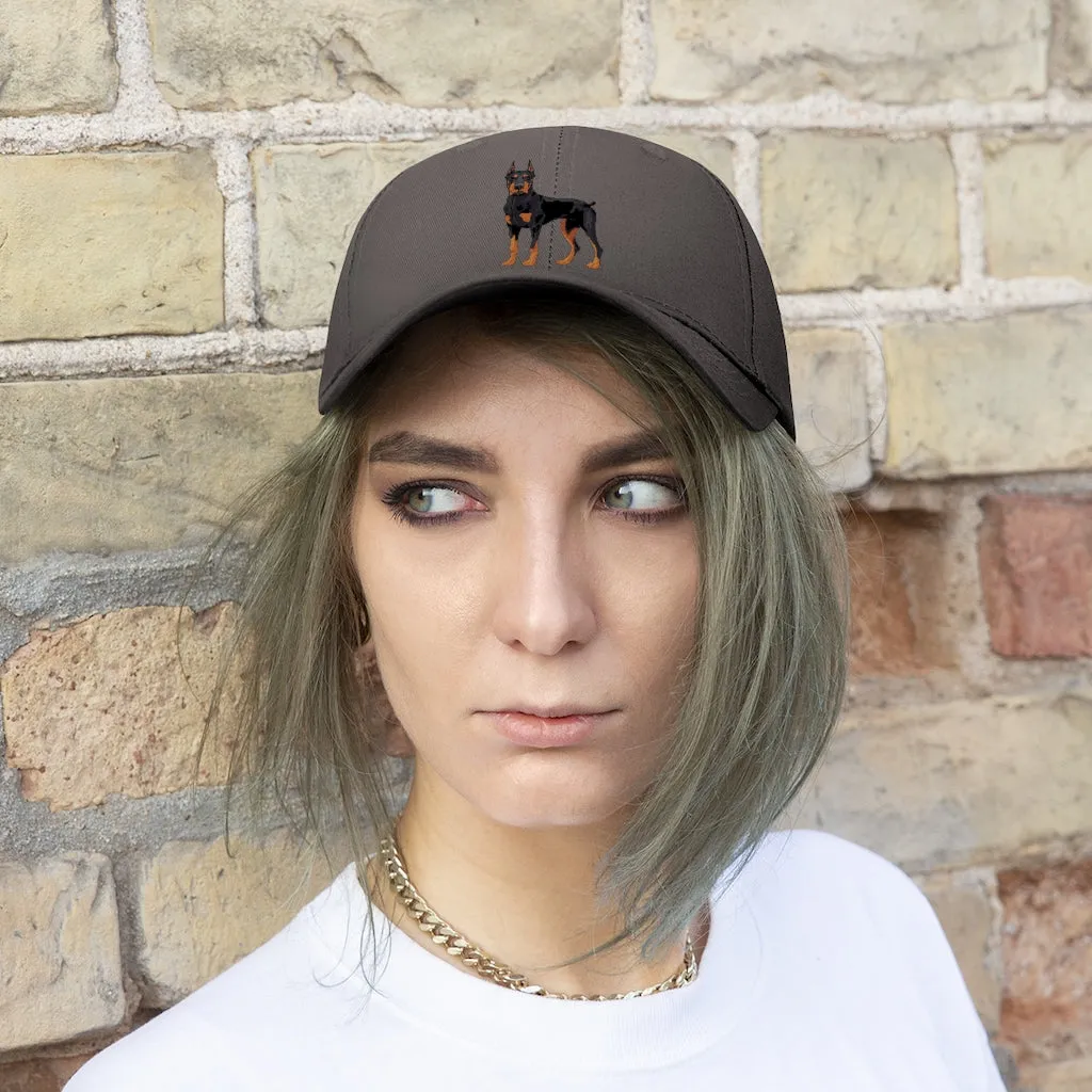 Doberman Pinscher Unisex Twill Hat