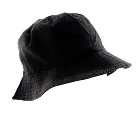 Dolce & Gabbana Grey Cotton Bucket Hat-Adult L