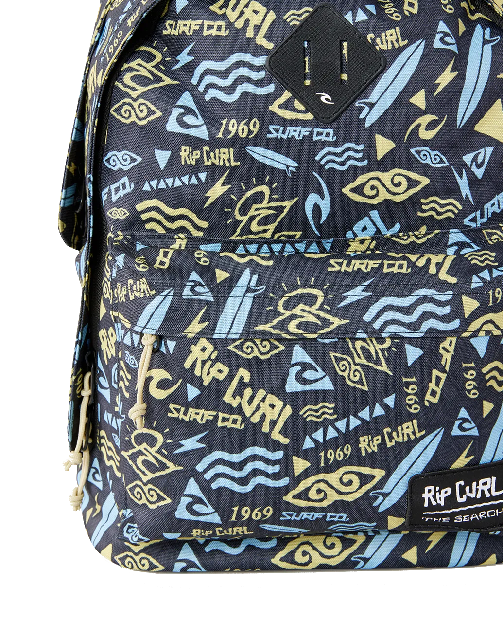 Double Dome 24L BTS Backpack in Black & Yellow