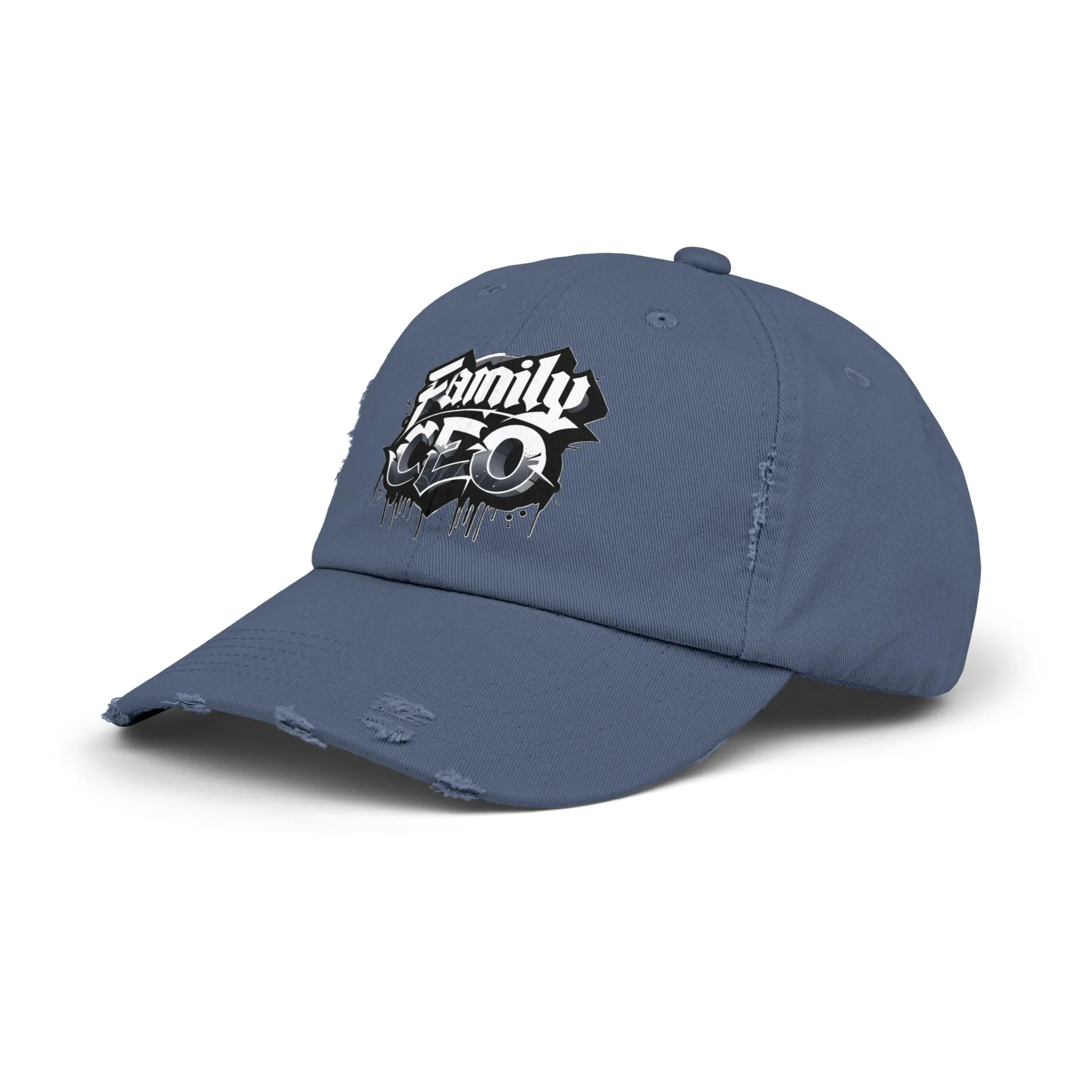 Family CEO Unisex (Adult) Distressed Cap