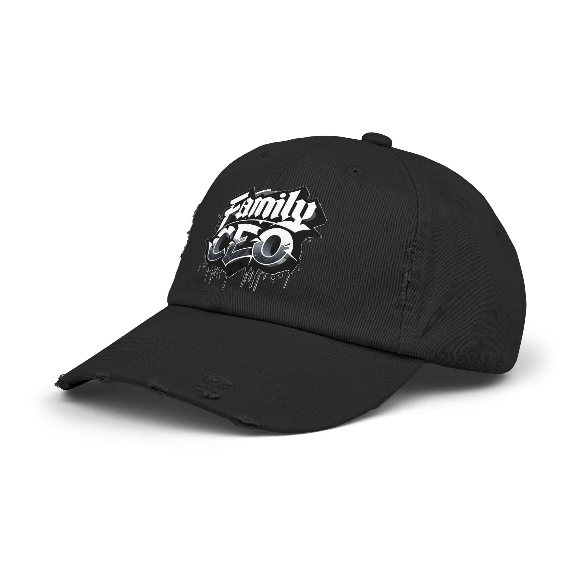 Family CEO Unisex (Adult) Distressed Cap