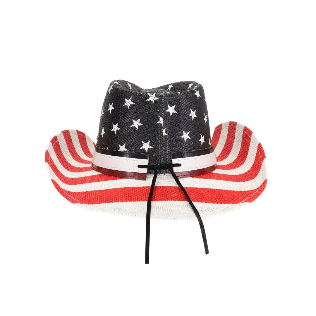Flag Cowboy Hat by CC Beanie