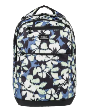 Here You Are Backpack in Wild Wind Hibiscus Mirage