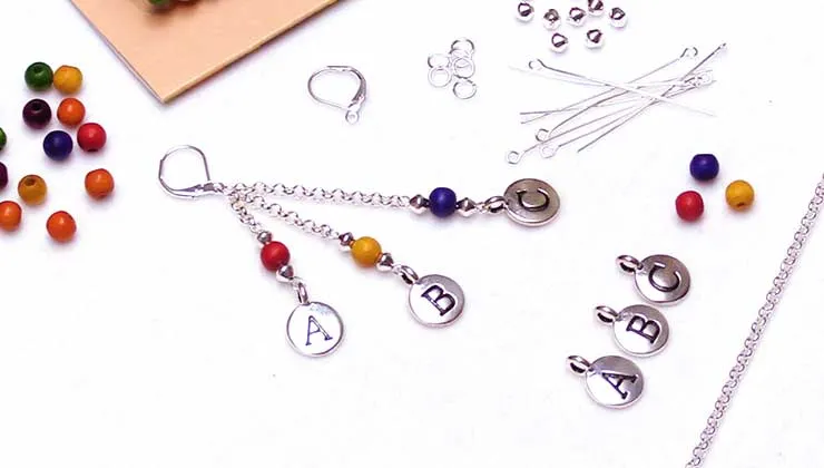 How to Make the ABC Earrings