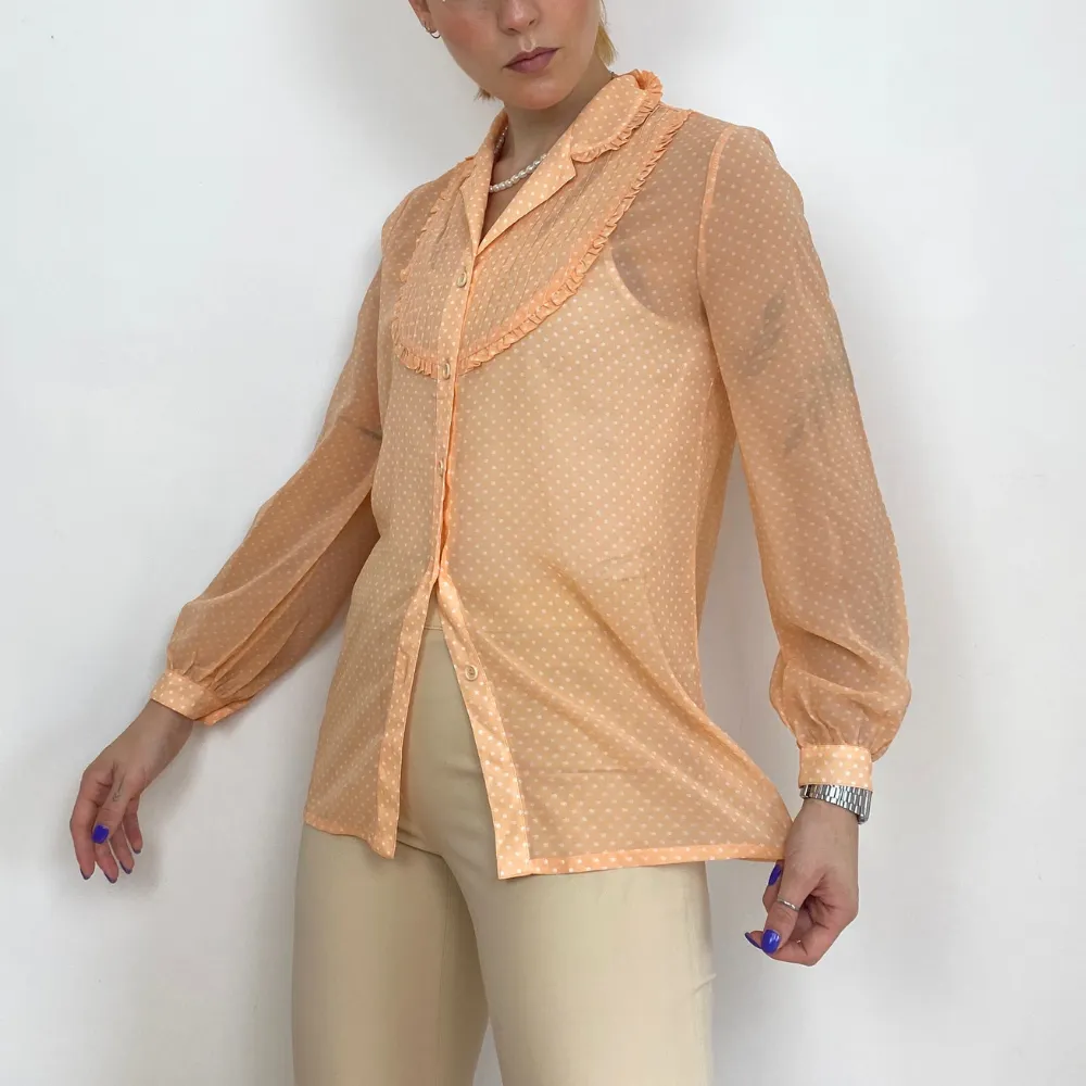 Polka Dot Blouse - SMALL