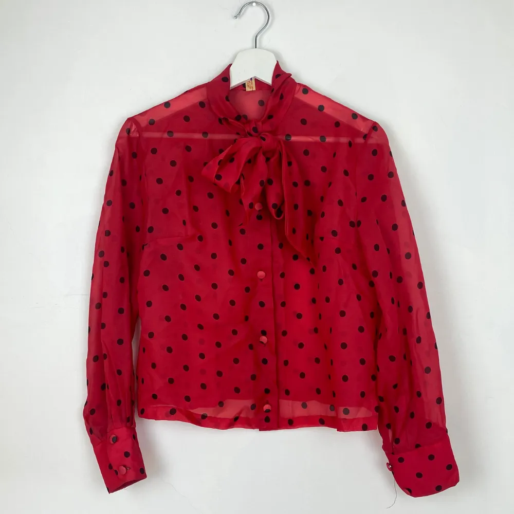 Polka Dot Blouse - XS