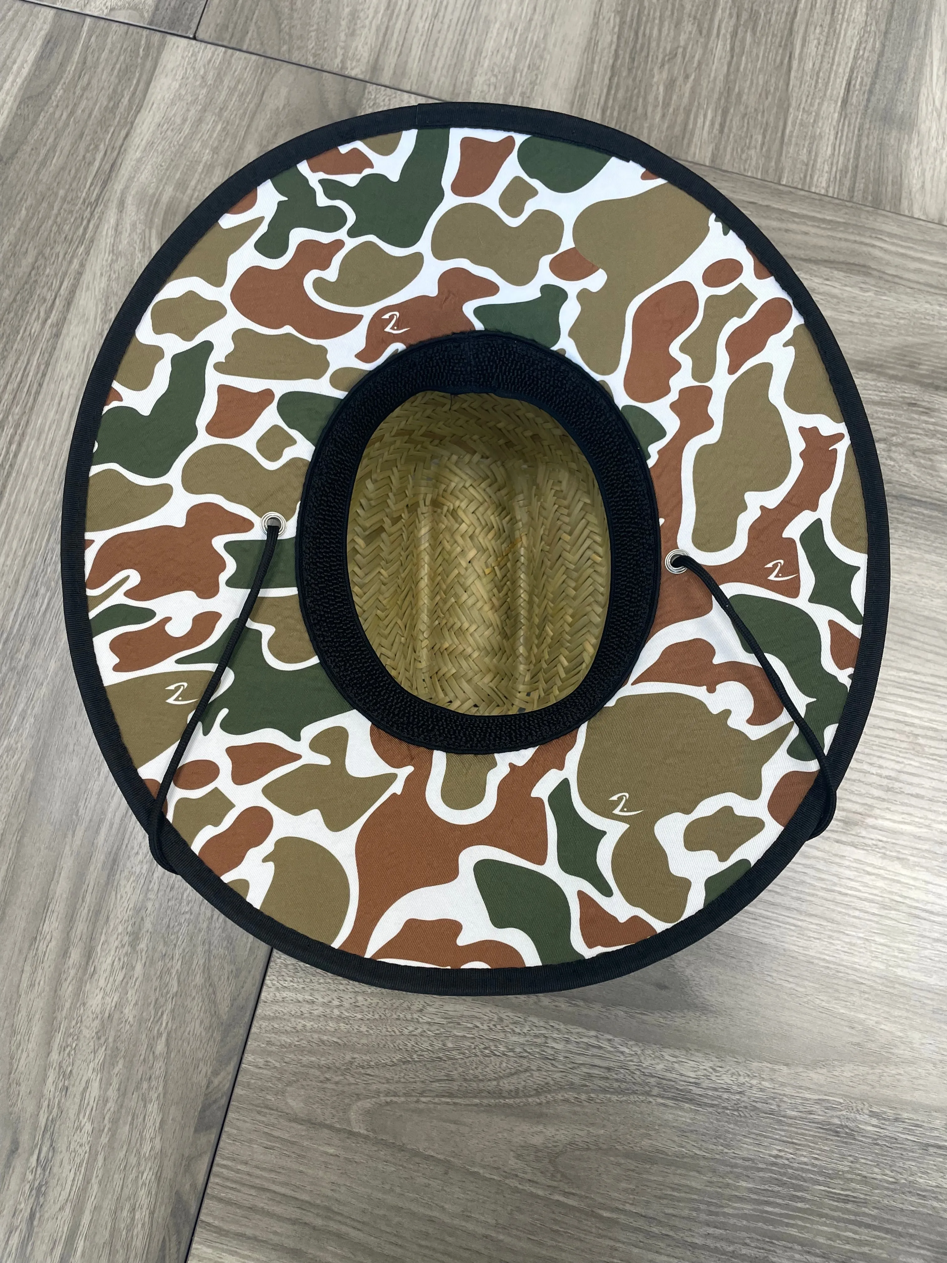 SBC Camo Straw Kids Hat