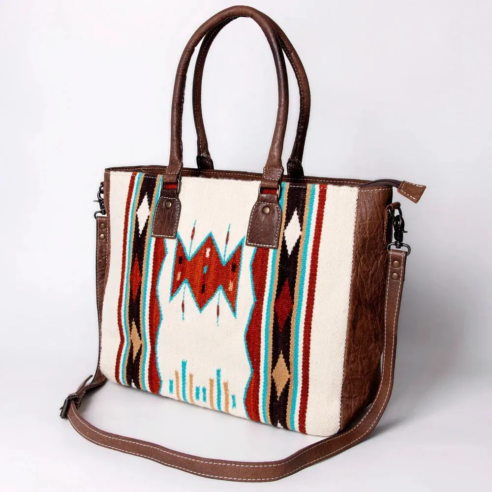 Sierra Sky Western Leather Tote by American Darling