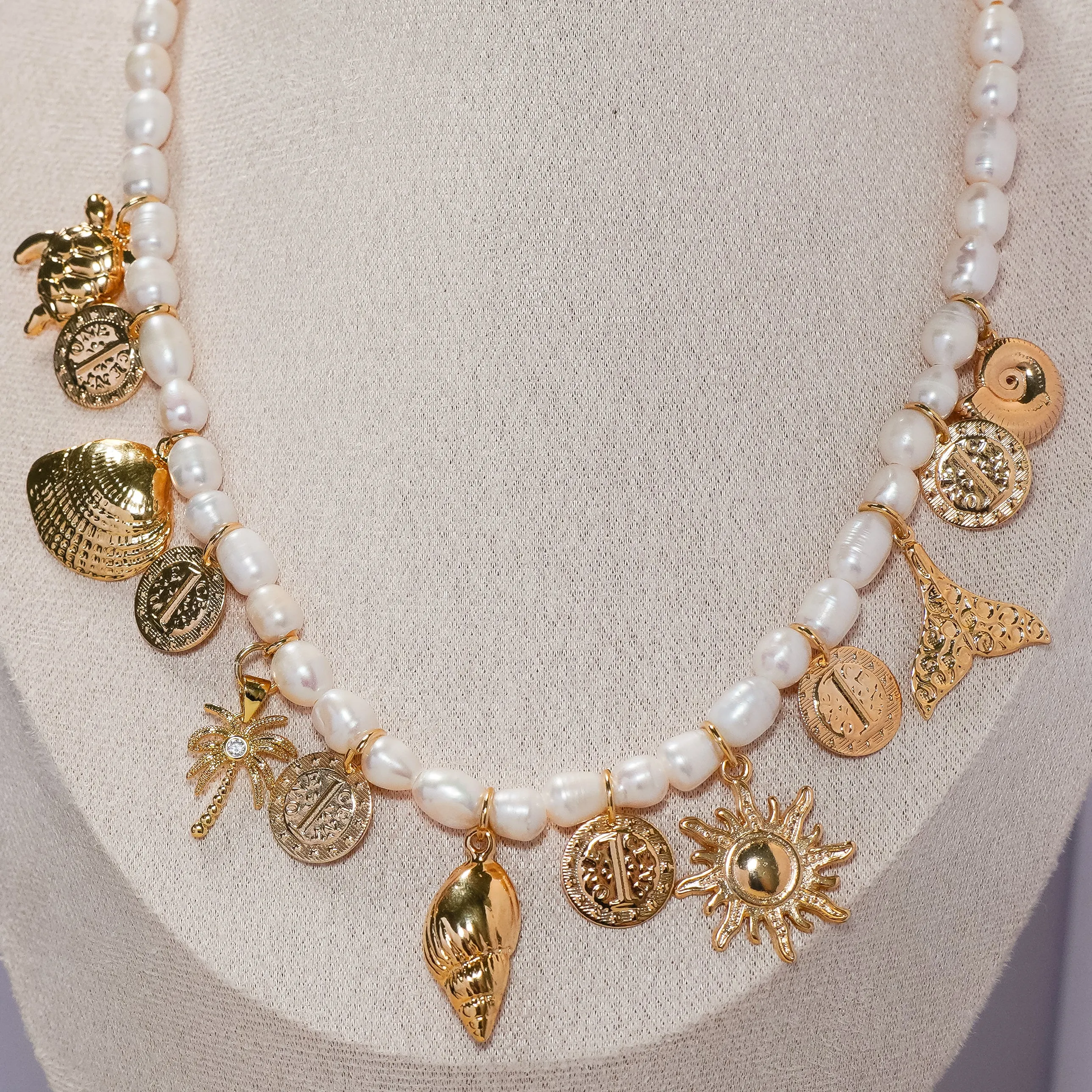 Summer Fun Charm Necklace