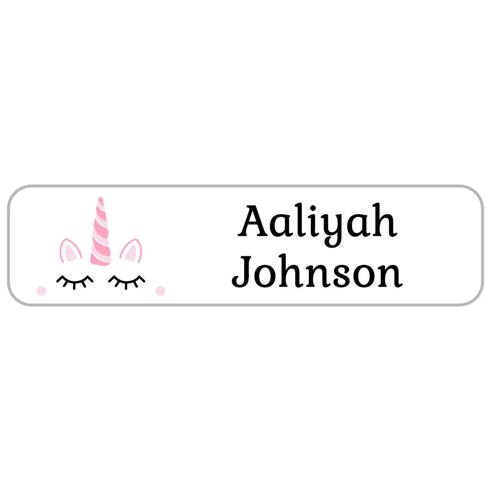 Unicorn Name Labels