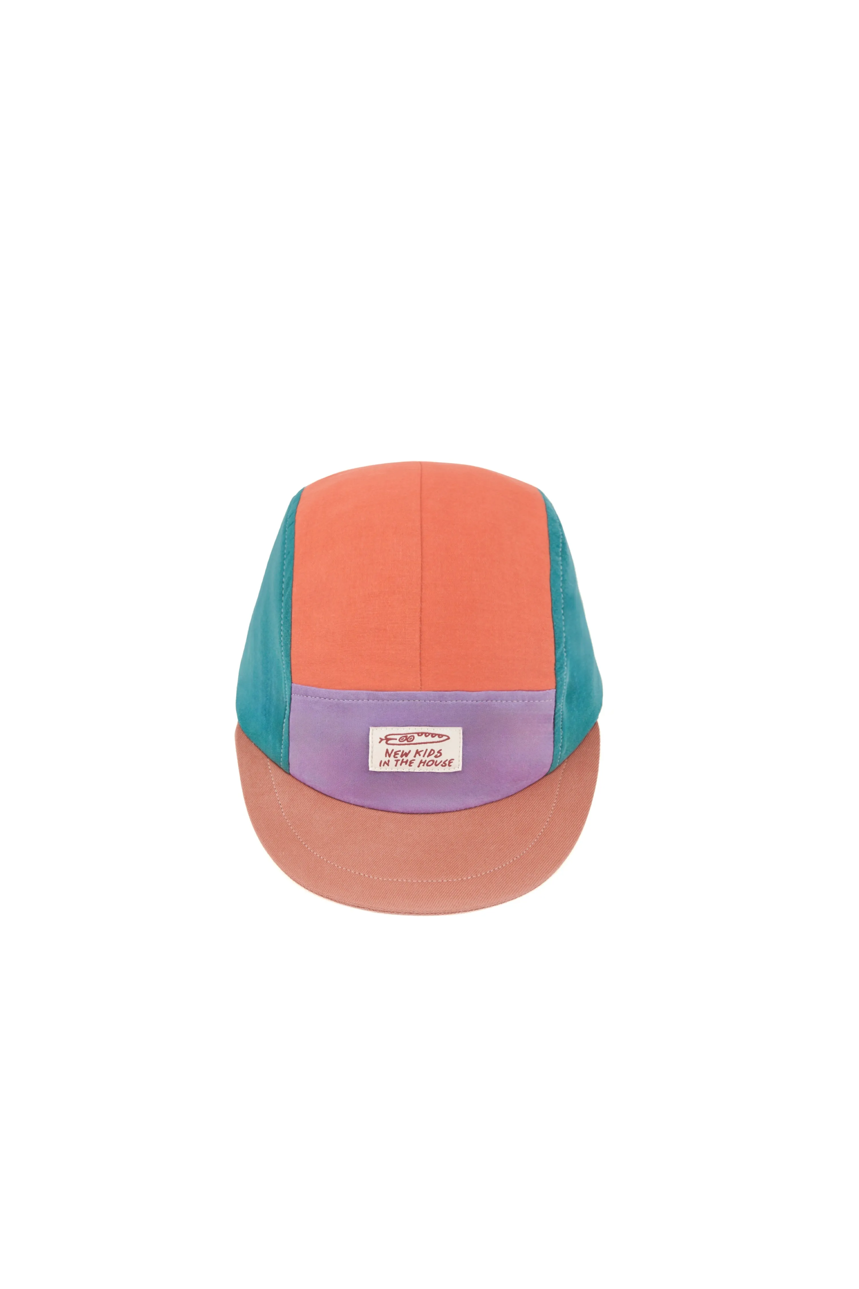 Upcycled 5-Panel Kids & Teens Summer Cap