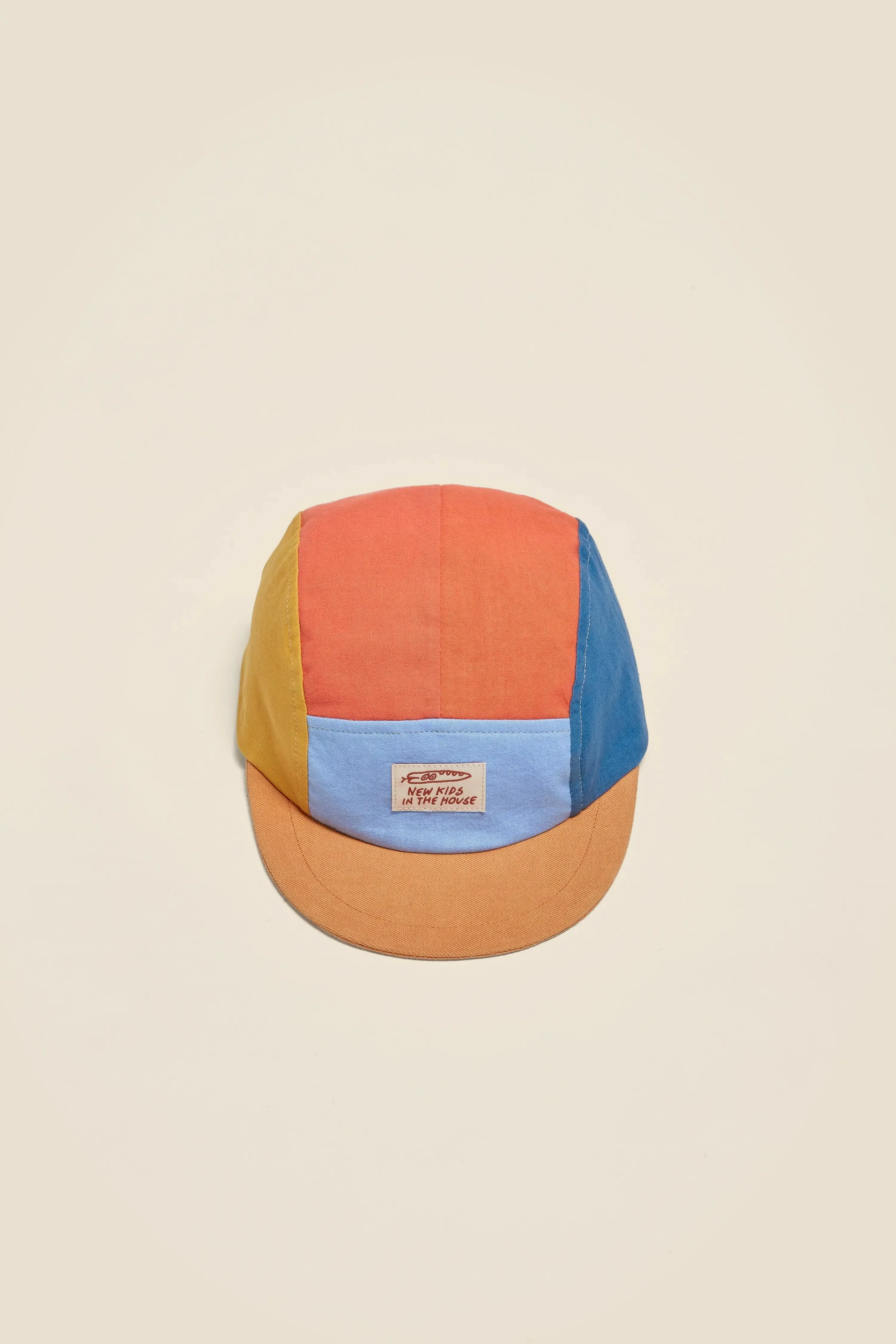 Upcycled 5-Panel Kids & Teens Summer Cap