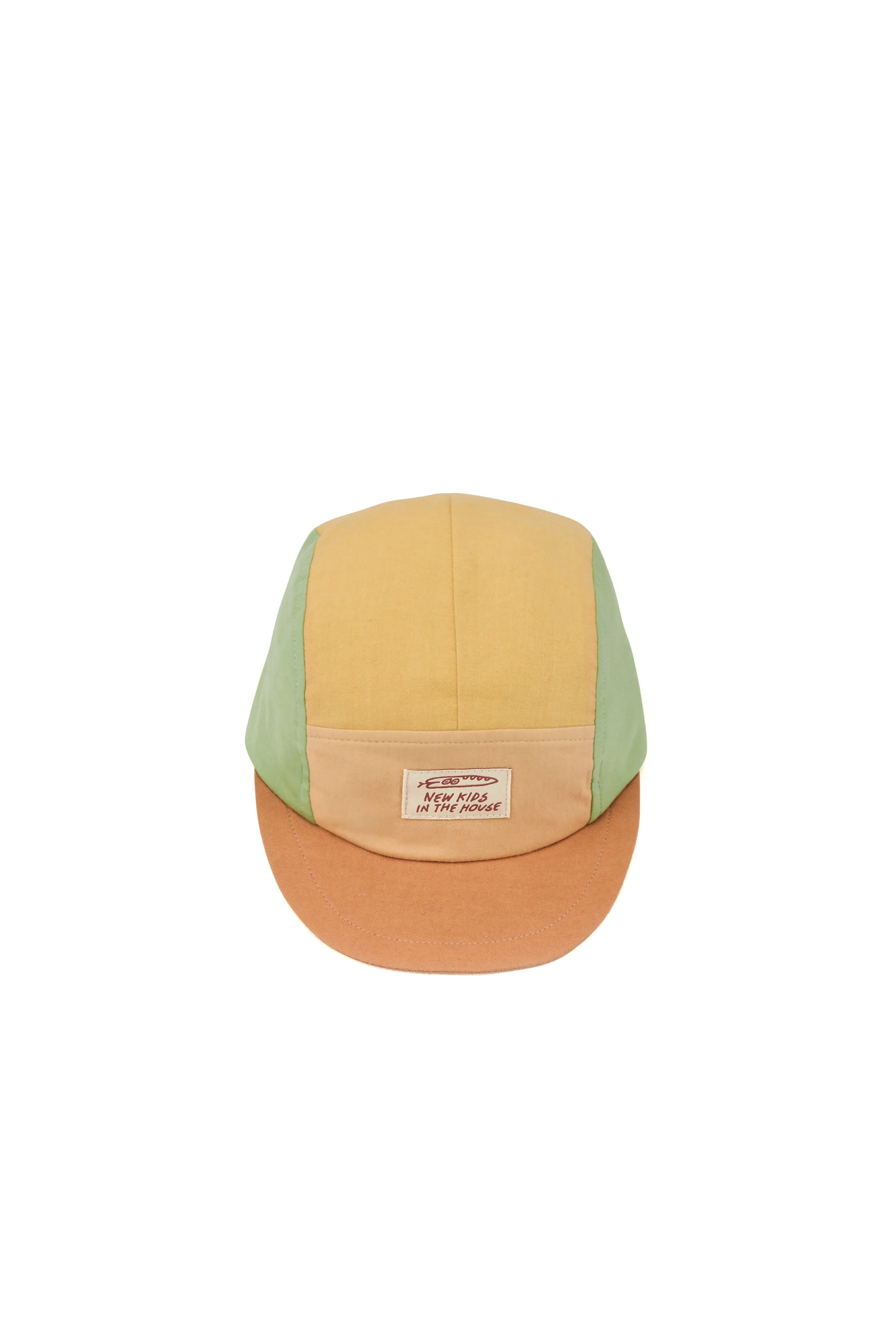 Upcycled 5-Panel Kids & Teens Summer Cap
