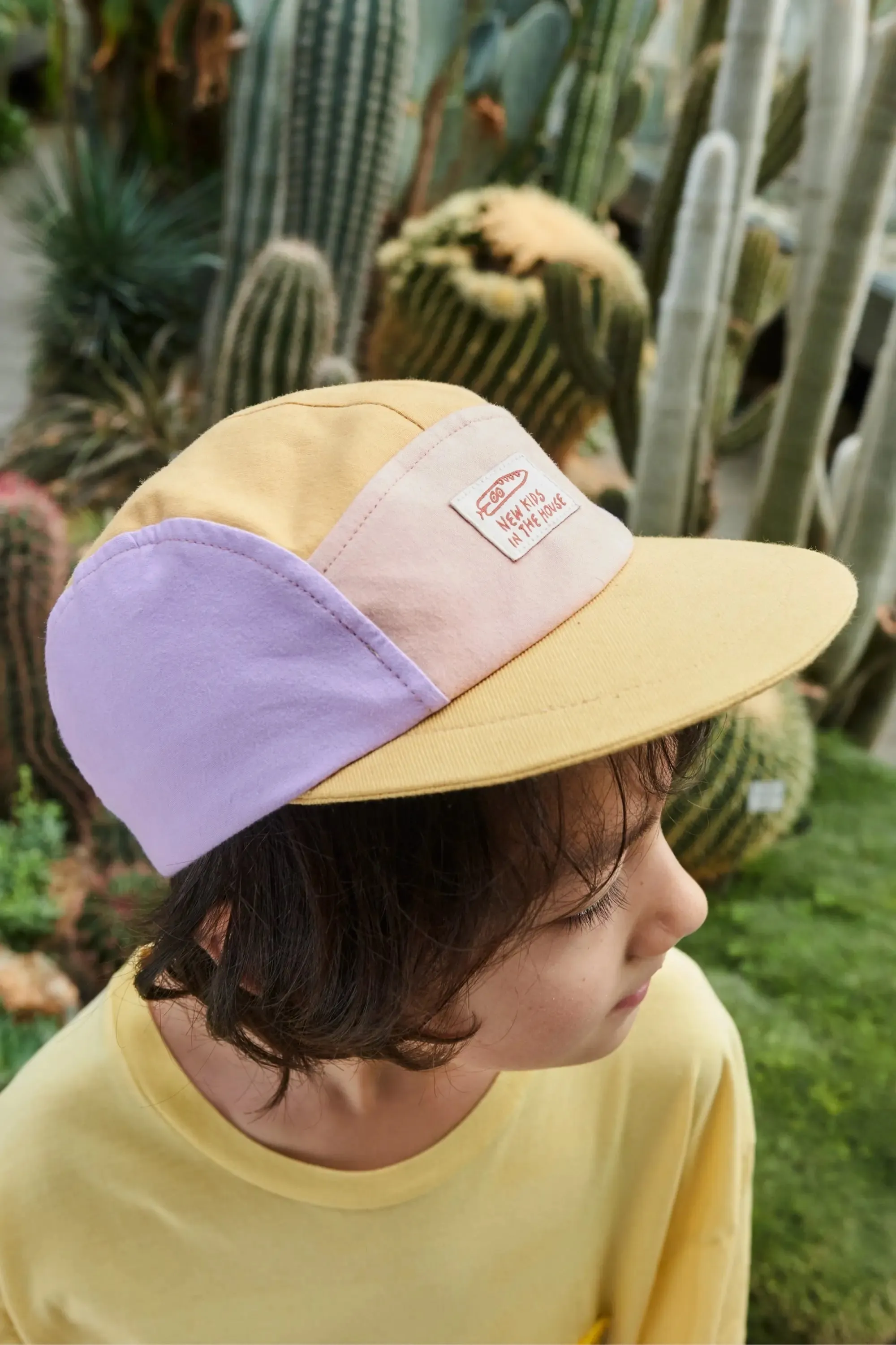 Upcycled 5-Panel Kids & Teens Summer Cap