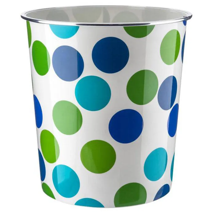 Waste Bin Polka Dot 7.7L